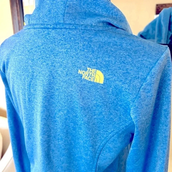 Women’s Blue Half Dome Pullover Hoodie Women’s Size Medium - Picture 4 of 8